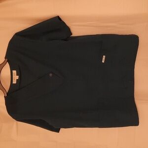 Cherokee Women's V-Neck Scrub Top in Deep Teal